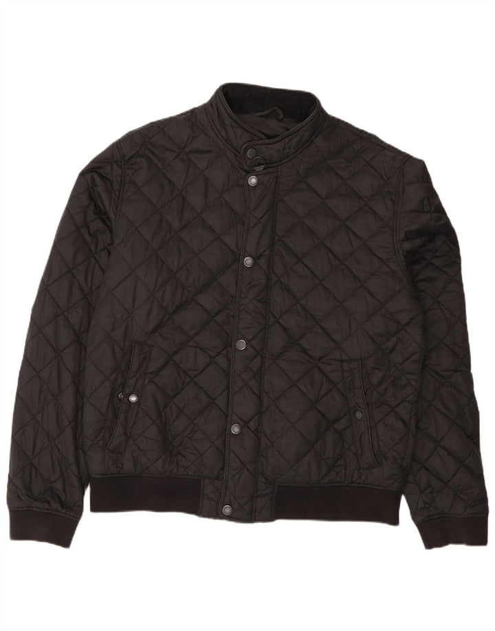 Jaqueta acolchoada masculina Barbour UK 44 2XL poliamida preta