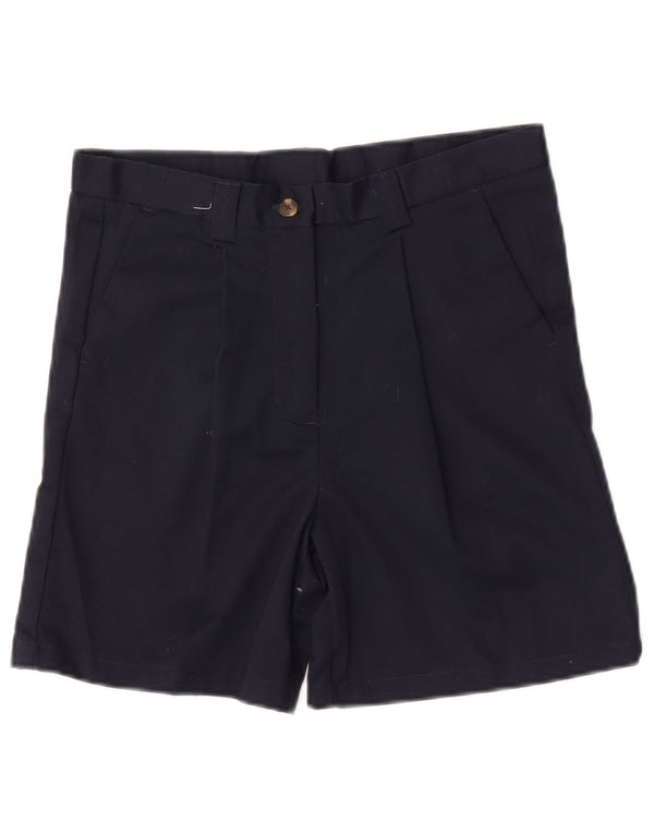 Izod Shorts Chino Meninas Pegged 15-16 Anos W28 Poliéster Azul Marinho