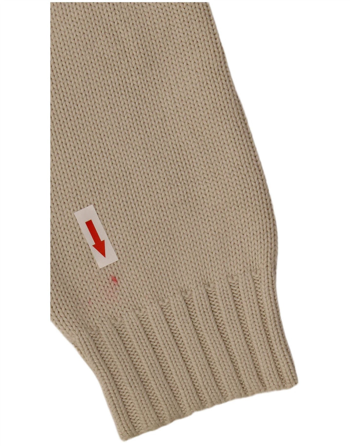 Suéter cardigã masculino Zara grande branco