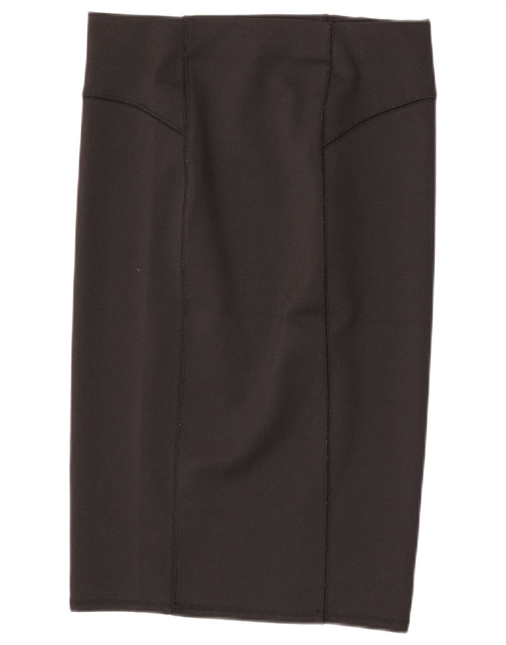 Saia lápis feminina Zara grande W30 poliéster preto