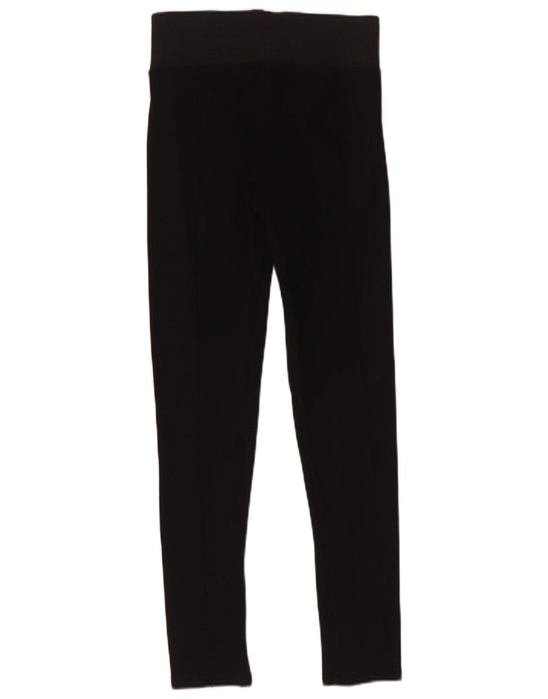 Leggings femininas Zara UK 8 pequenas viscose preta
