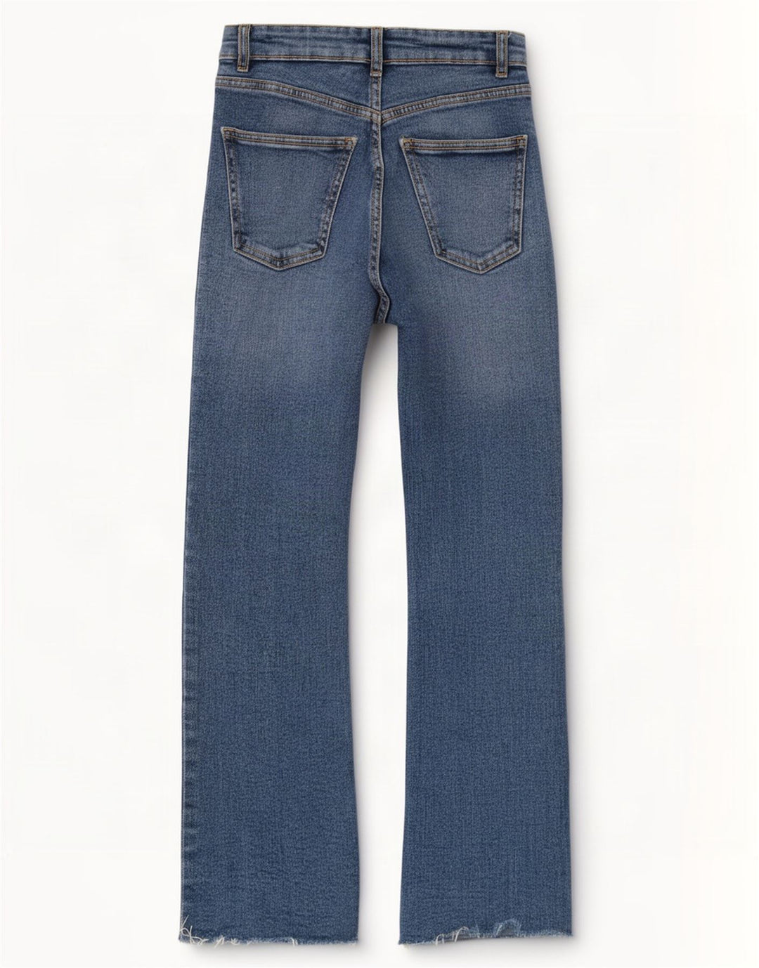 Zara Calça jeans feminina larga EU 32 2XS W22 L25 Azul