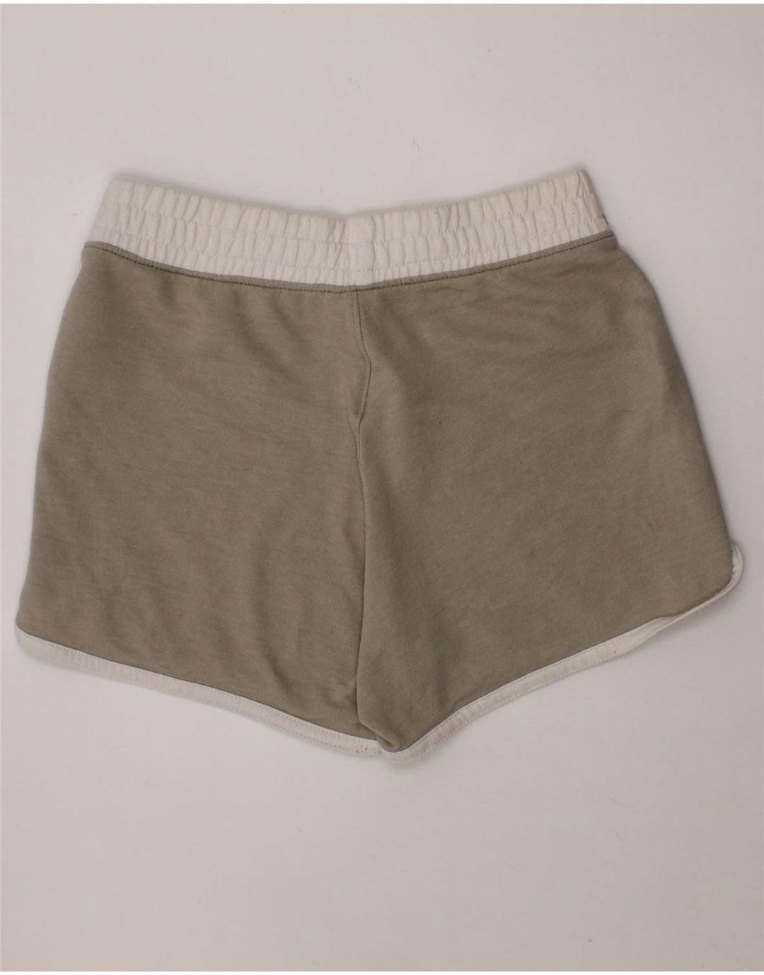 Shorts esportivos femininos HURLEY 12-13 anos grande bloco colorido verde