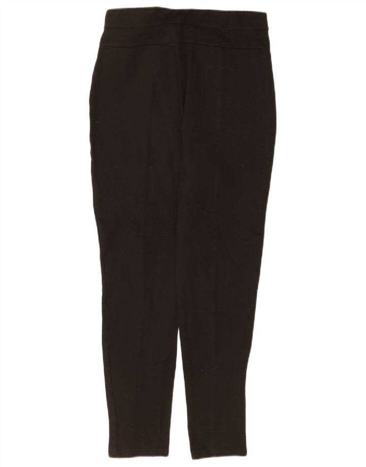 Calça feminina Zara Slim Cropped Médio W28 L25 Preta