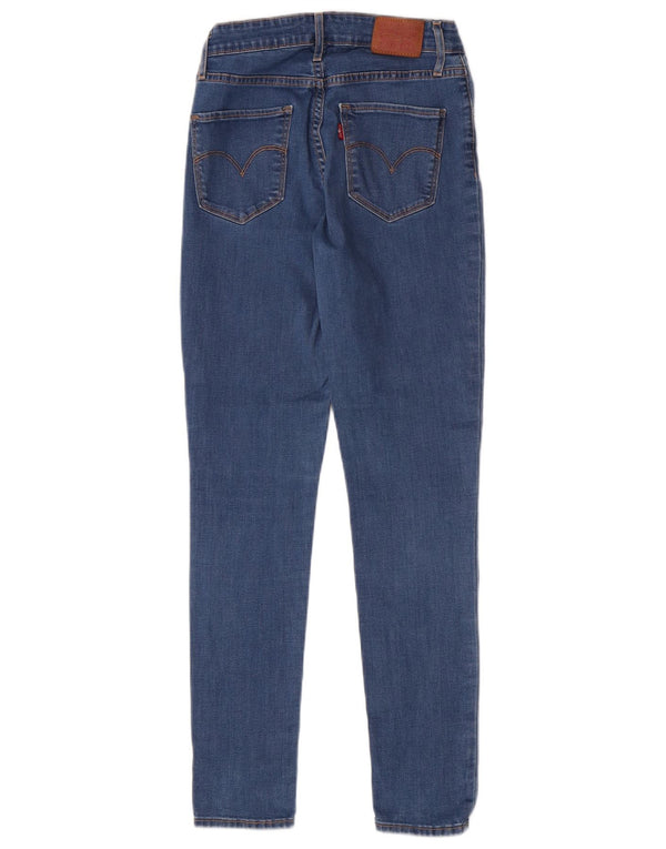 Calça jeans feminina Levi's 721 High Rise Skinny W28 L29 azul algodão clássico