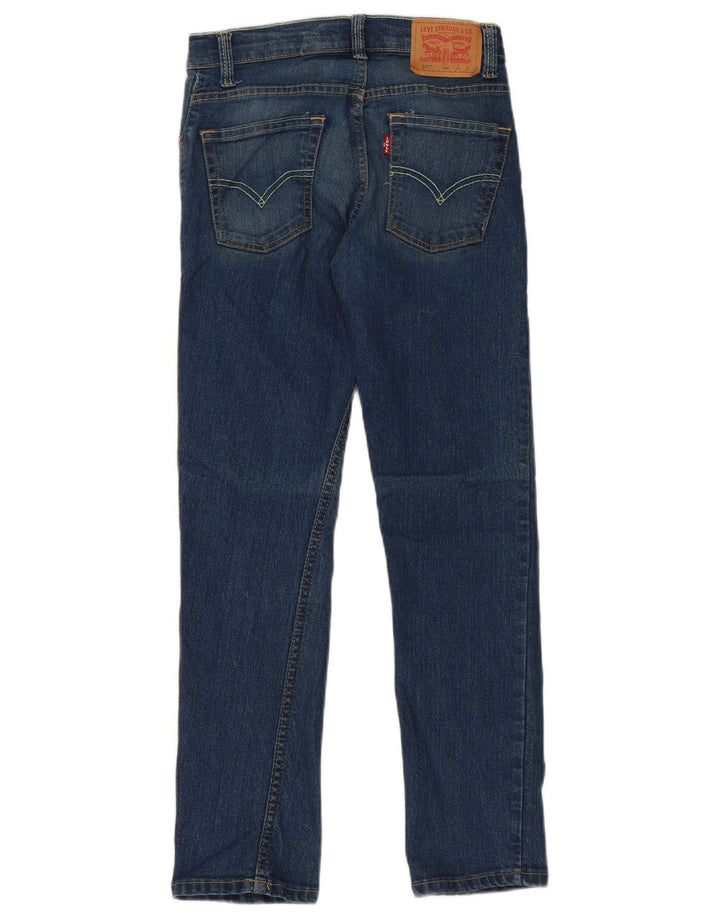 Levi's Boys 511 Slim Jeans 11-12 Anos W26 L27 Azul Algodão