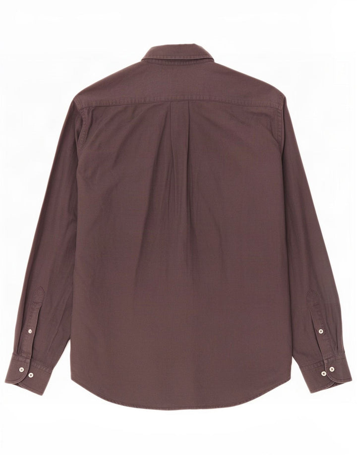 Camisa masculina Benetton cinza médio