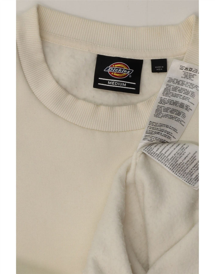 Suéter masculino DICKIES de algodão branco médio