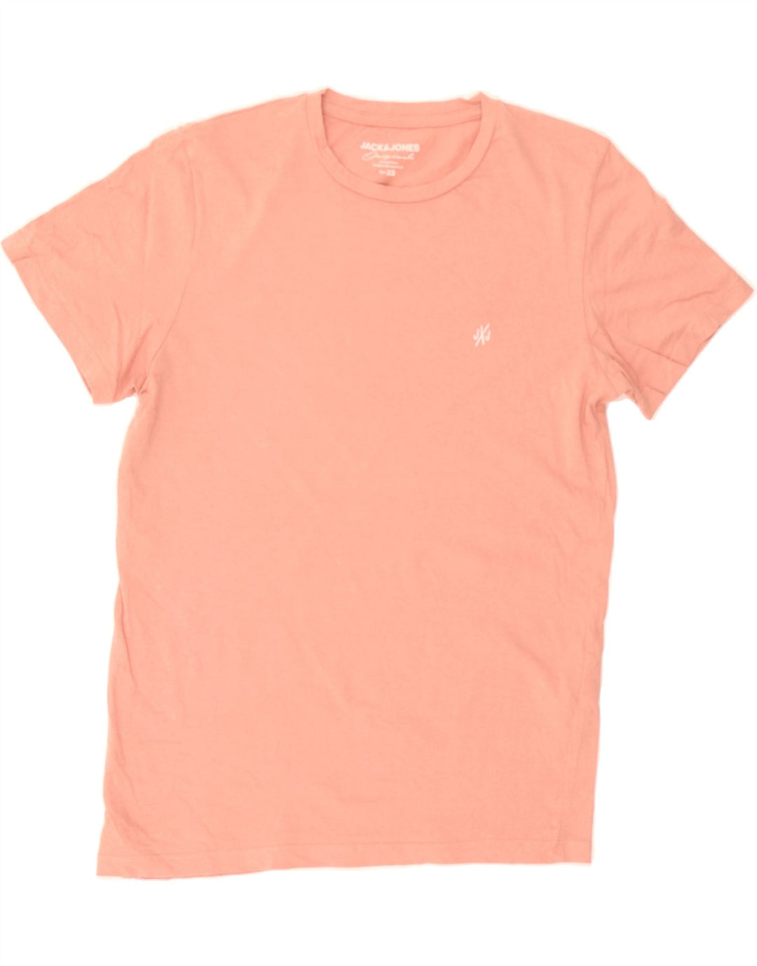 JACK & JONES Mens T-Shirt Top XS Pink Cotton Vintage Jack & Jones and Second-Hand Jack & Jones from Messina Hembry 