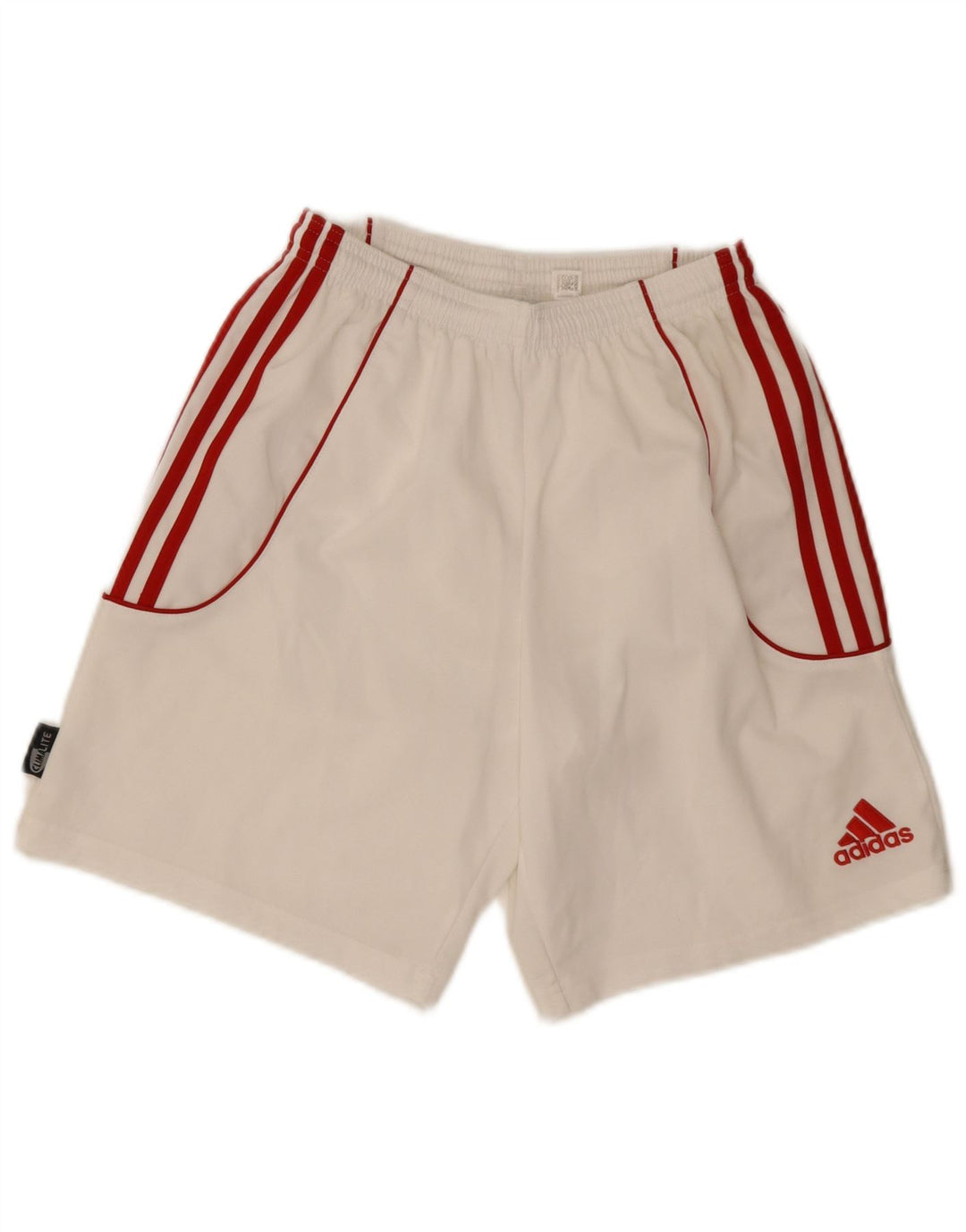Adidas Mens Climalite Sport Shorts Pequeno Poliéster Branco