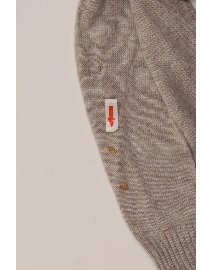 Suéter cardigã masculino Zara XL cinza