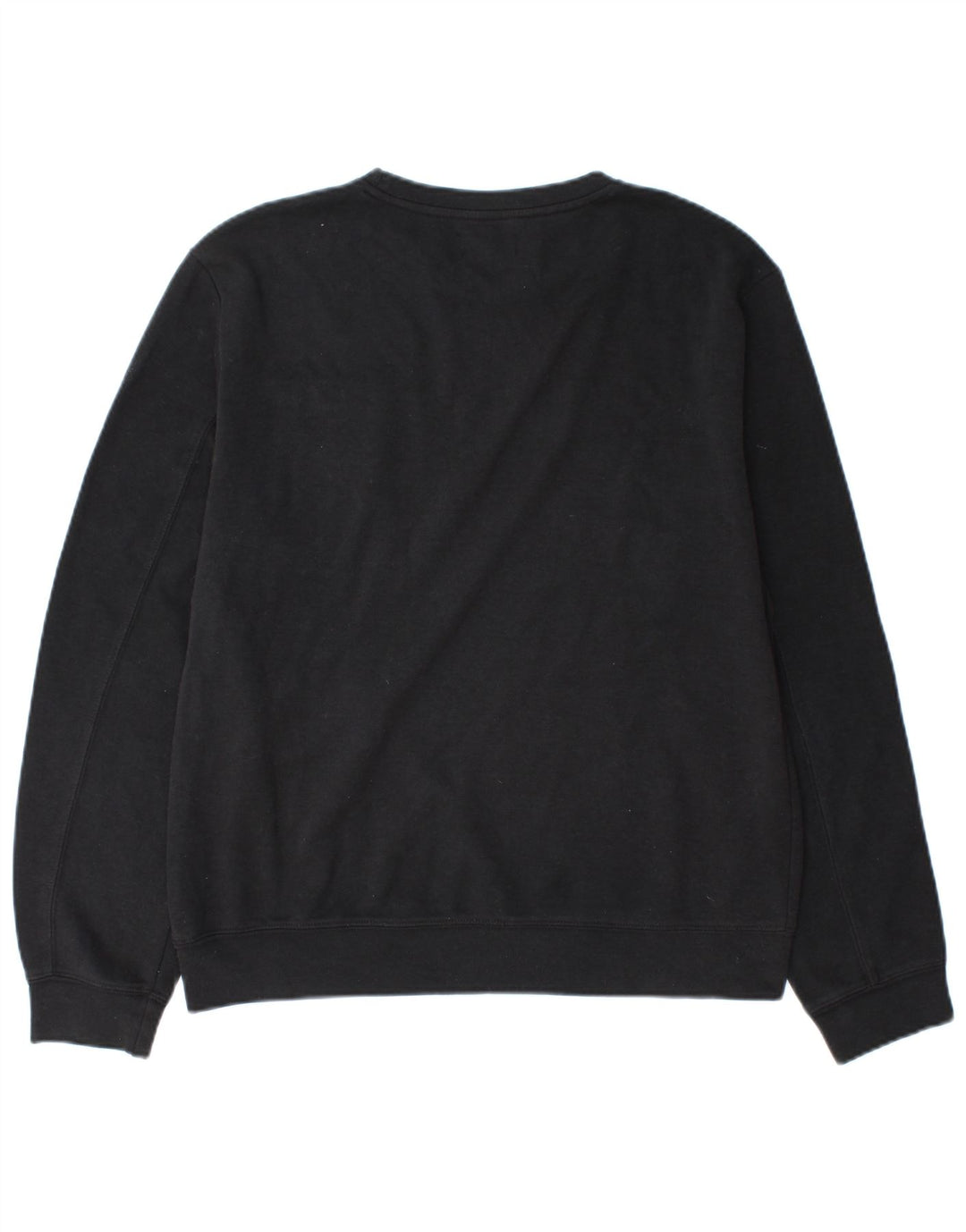 Zara moletom gráfico masculino jumper médio preto poliéster