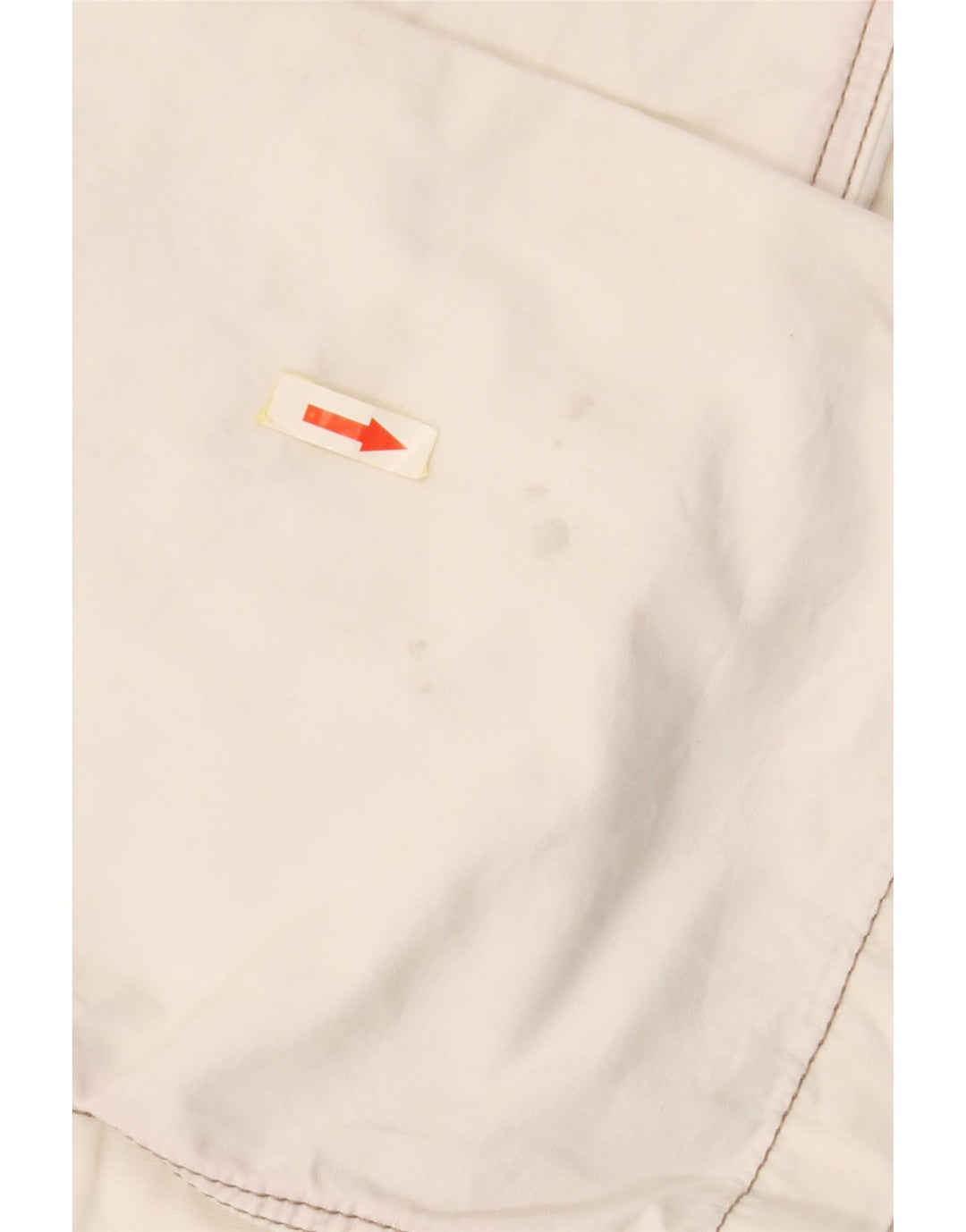 Calça masculina VINTAGE reta regular fit W34 L32 off white