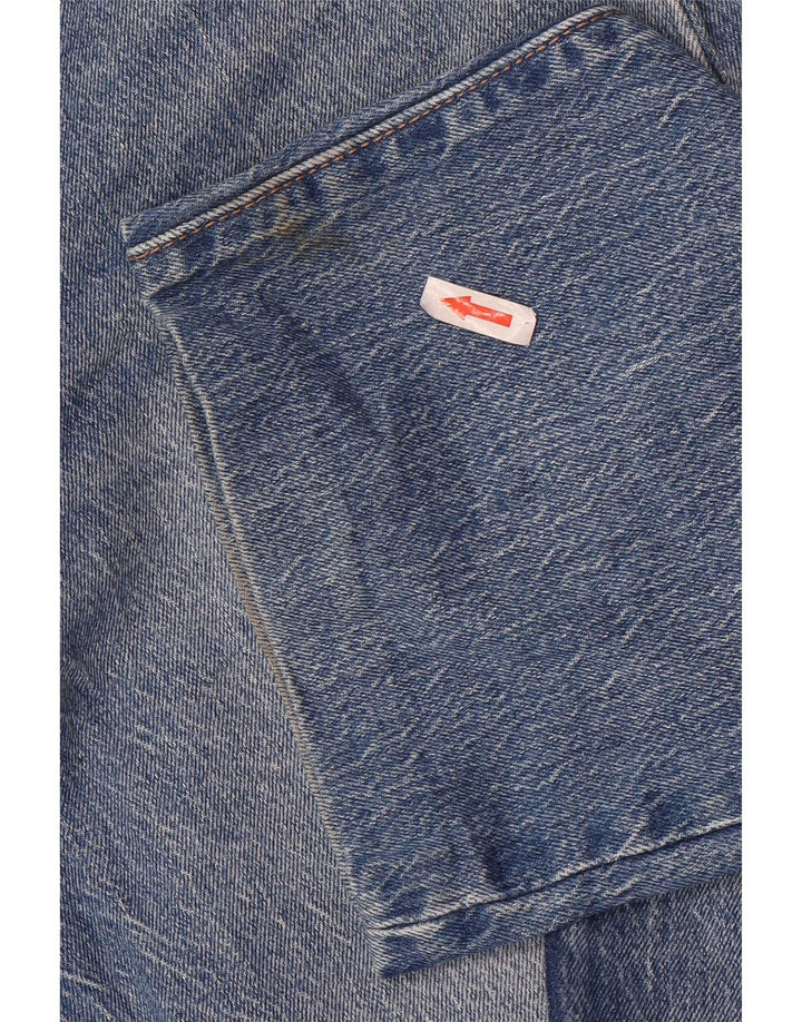 Levi's Masculino 502 Tapered Jeans W40 L33 Azul Algodão