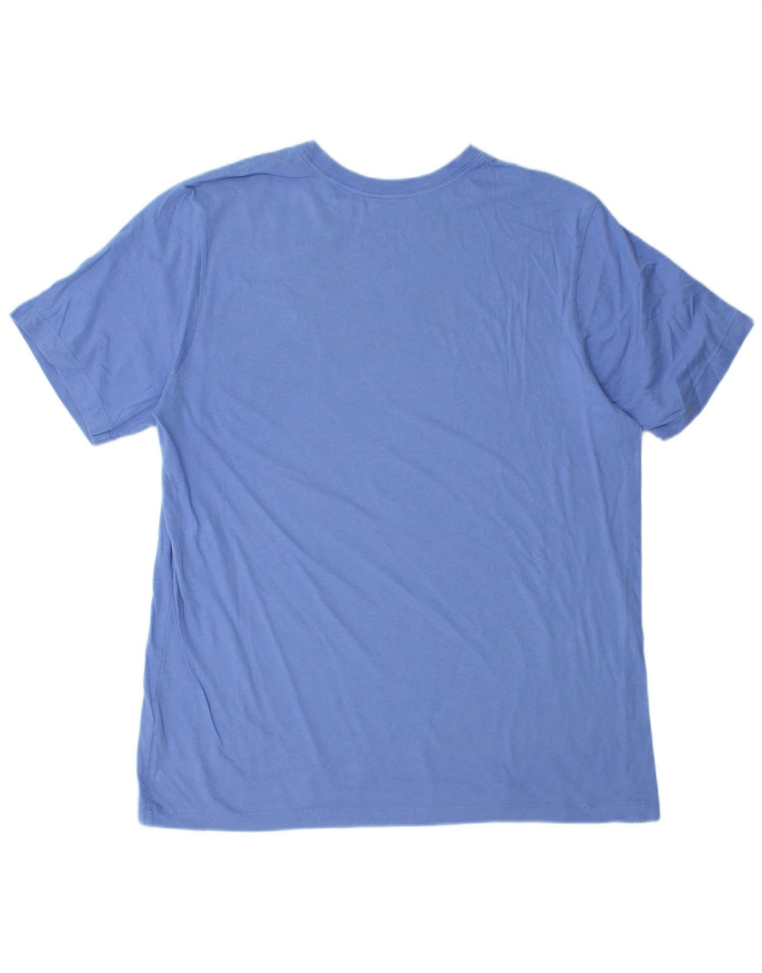 Camiseta masculina Nike grande algodão azul