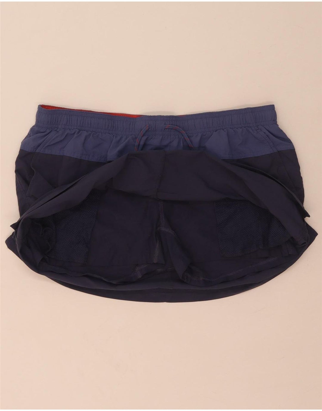 Columbia Womens Skort UK 14 Grande Azul Marinho Colourblock Nylon