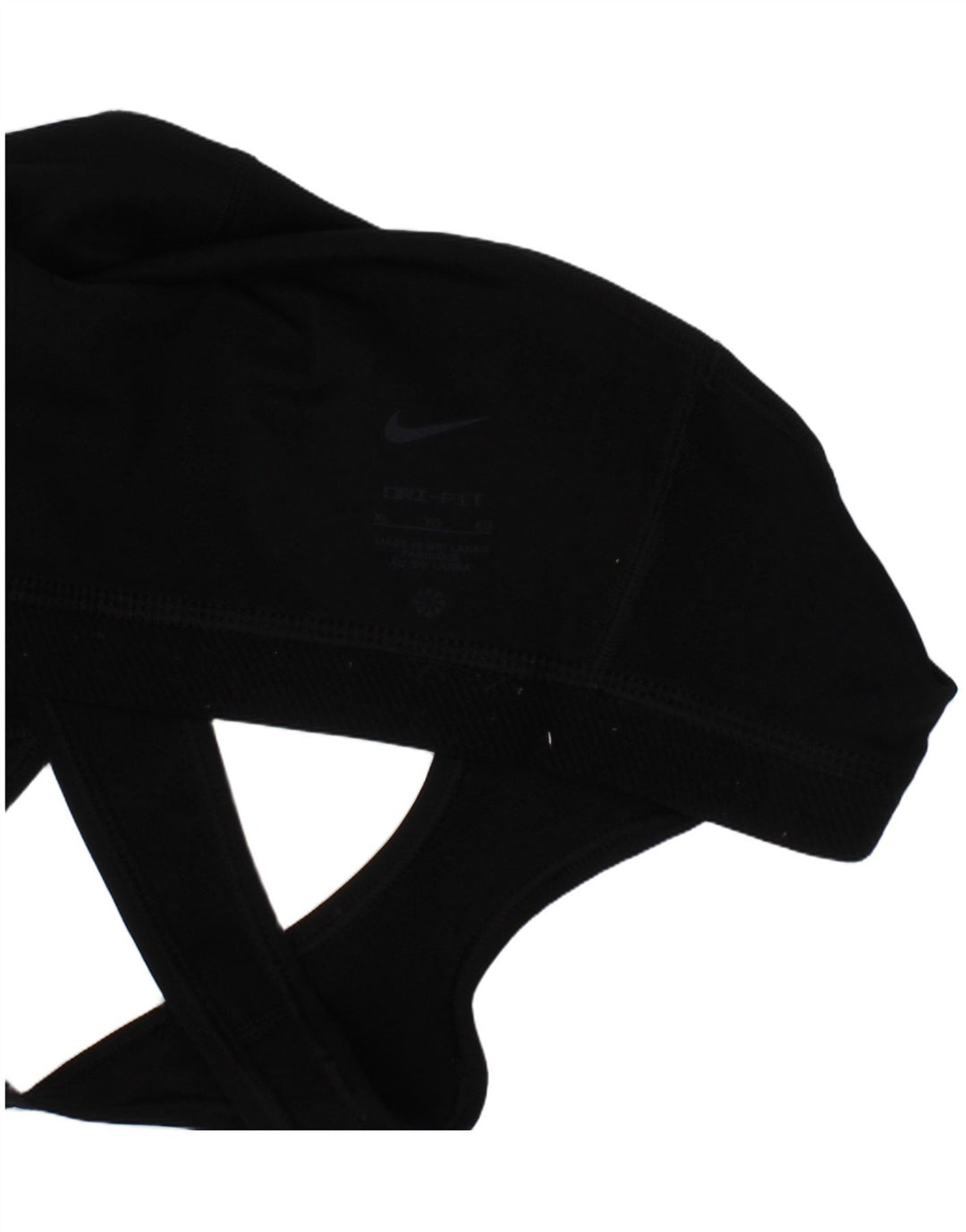 Sutiã esportivo Nike feminino Dri Fit Graphic XL preto poliéster esportivo