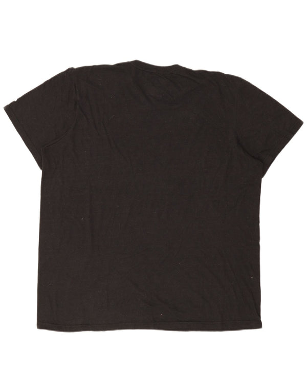 Camiseta masculina ADIDAS com estampa gráfica 2XL poliéster preto