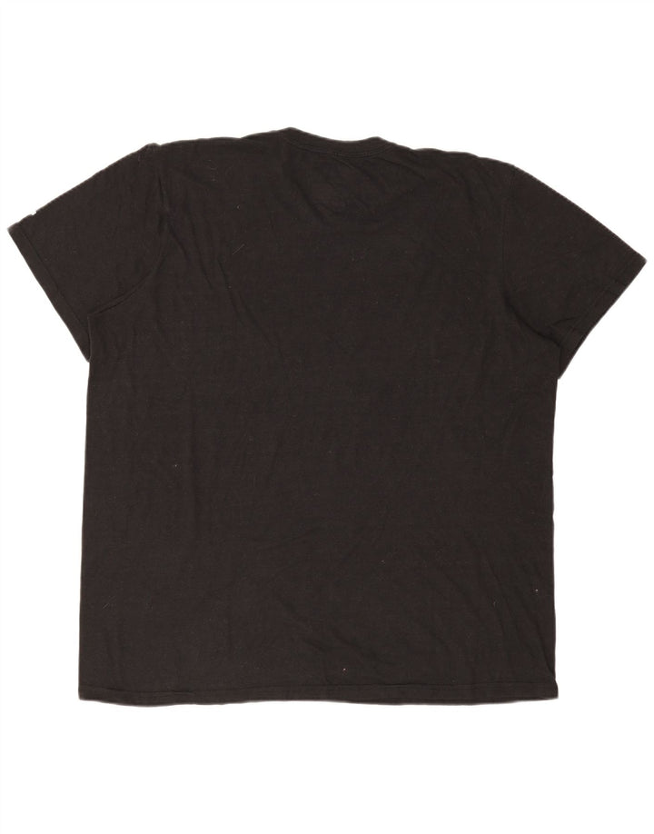 Camiseta masculina ADIDAS com estampa gráfica 2XL poliéster preto