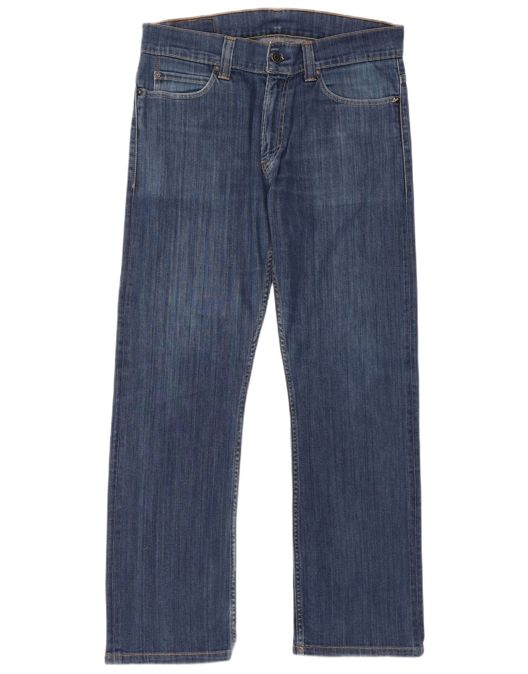 Levi's Masculino 506 Straight Jeans W34 L34 Azul Algodão