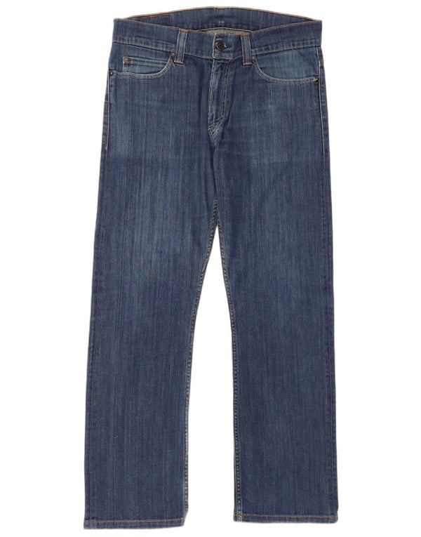 Levi's Masculino 506 Straight Jeans W34 L34 Azul Algodão
