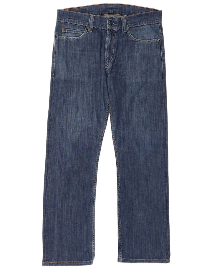 Levi's Masculino 506 Straight Jeans W34 L34 Azul Algodão