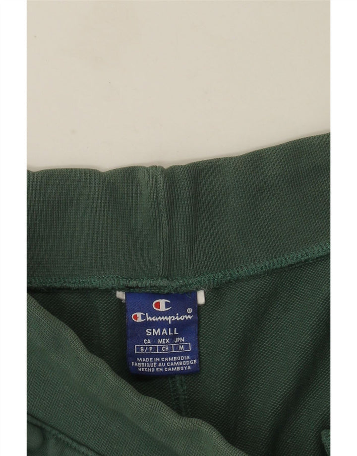 Shorts esportivos gráficos masculinos Champion pequeno verde