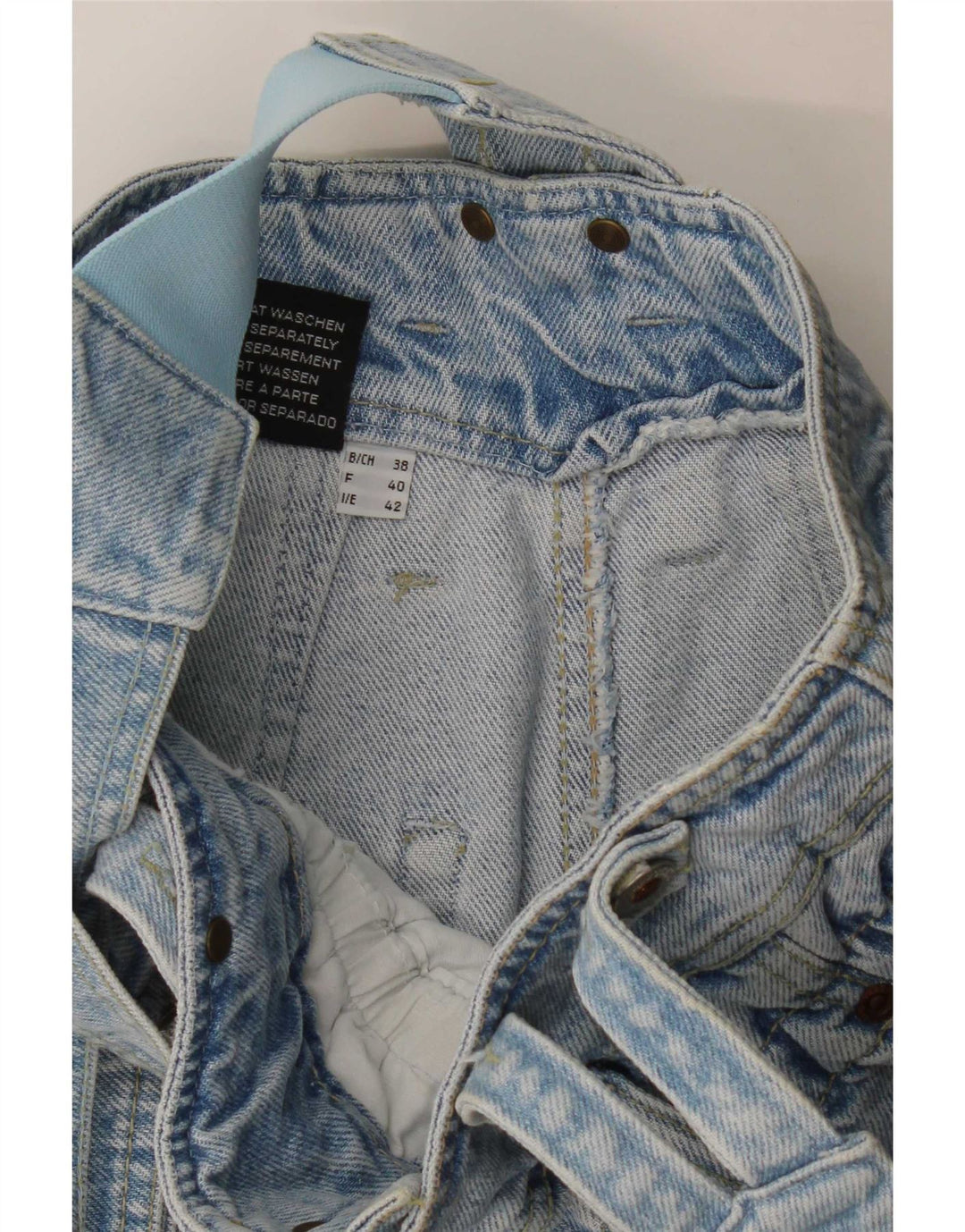 Calça jeans feminina Paddock's Tapered IT 42 azul médio