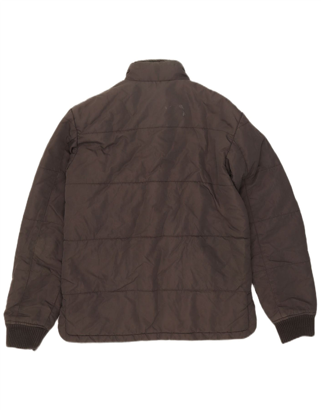 Jaqueta acolchoada masculina Armani Jeans EU 48 poliamida cinza médio