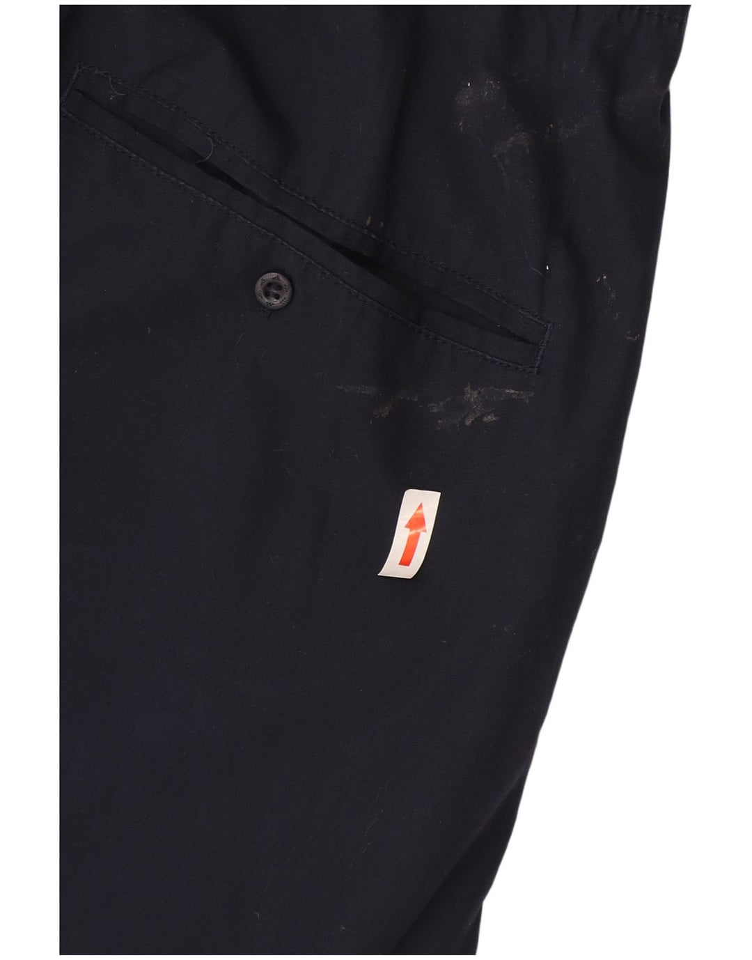 Adidas Mens Cargo Shorts Médio W36 Azul Marinho Algodão
