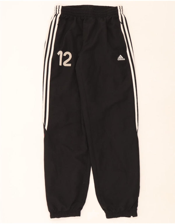 Adidas masculino gráfico calças de treino joggers médio preto colorblock