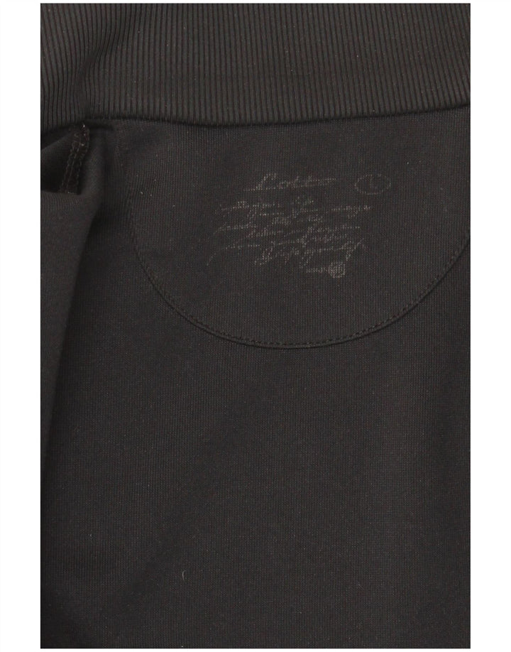 Lotto Womens Tracksuit Top Jacket UK 16 Grande Preto