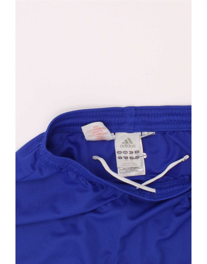 Shorts esportivos Adidas Boys Climalite 9-10 anos azul poliéster