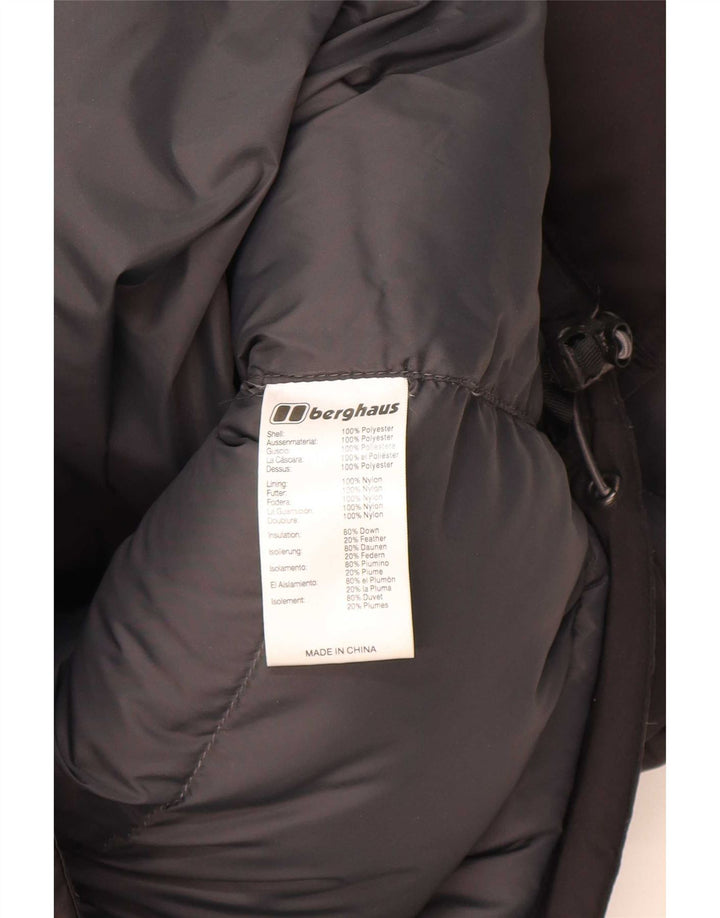 Colete acolchoado masculino Berghaus UK 36 pequeno poliéster preto
