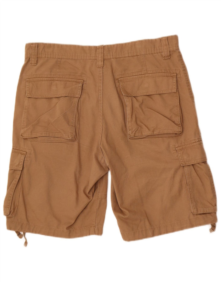 Terranova Mens Cargo Shorts IT 48 Médio W33 Algodão Marrom