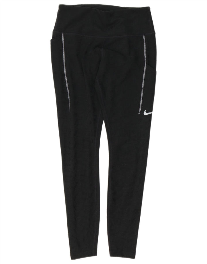 Leggings Nike Dri Fit UK 14 Médio Preto Poliéster