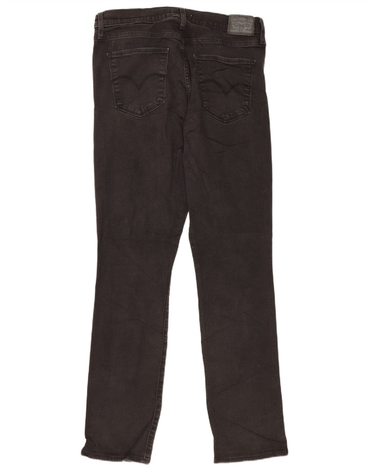 Calça jeans feminina Levi's 724 High Rise Bootcut W32 L32 preta