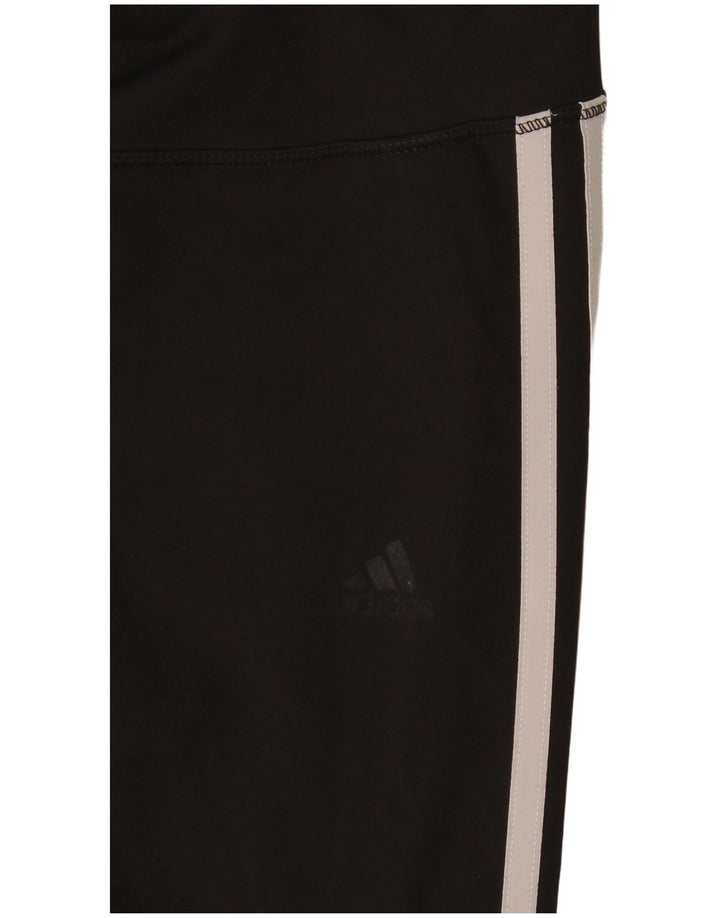 Adidas Womens Climalite Leggings UK 8/10 Pequeno Poliéster Preto