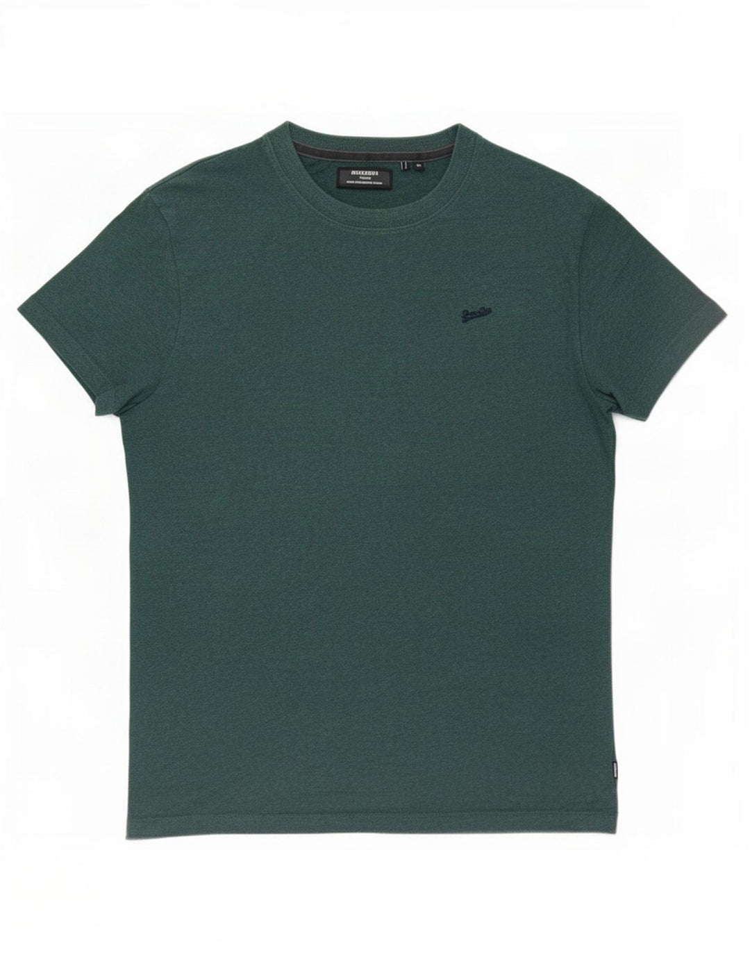 Camiseta masculina Superdry Top médio algodão verde