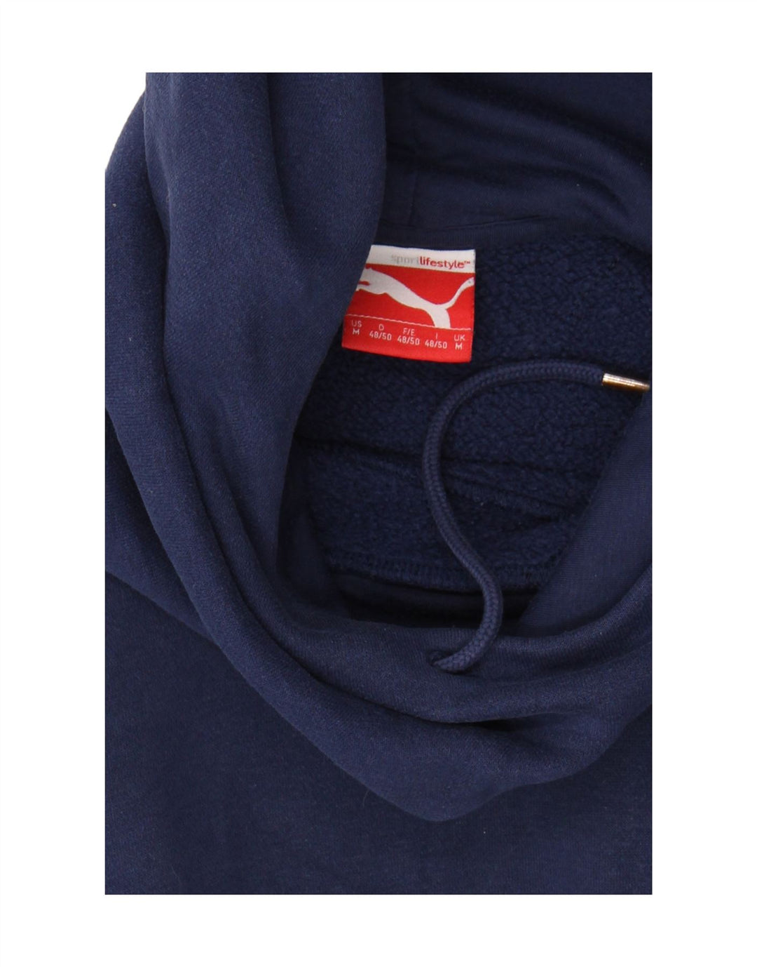 Puma Mens Hoodie Jumper Médio Azul