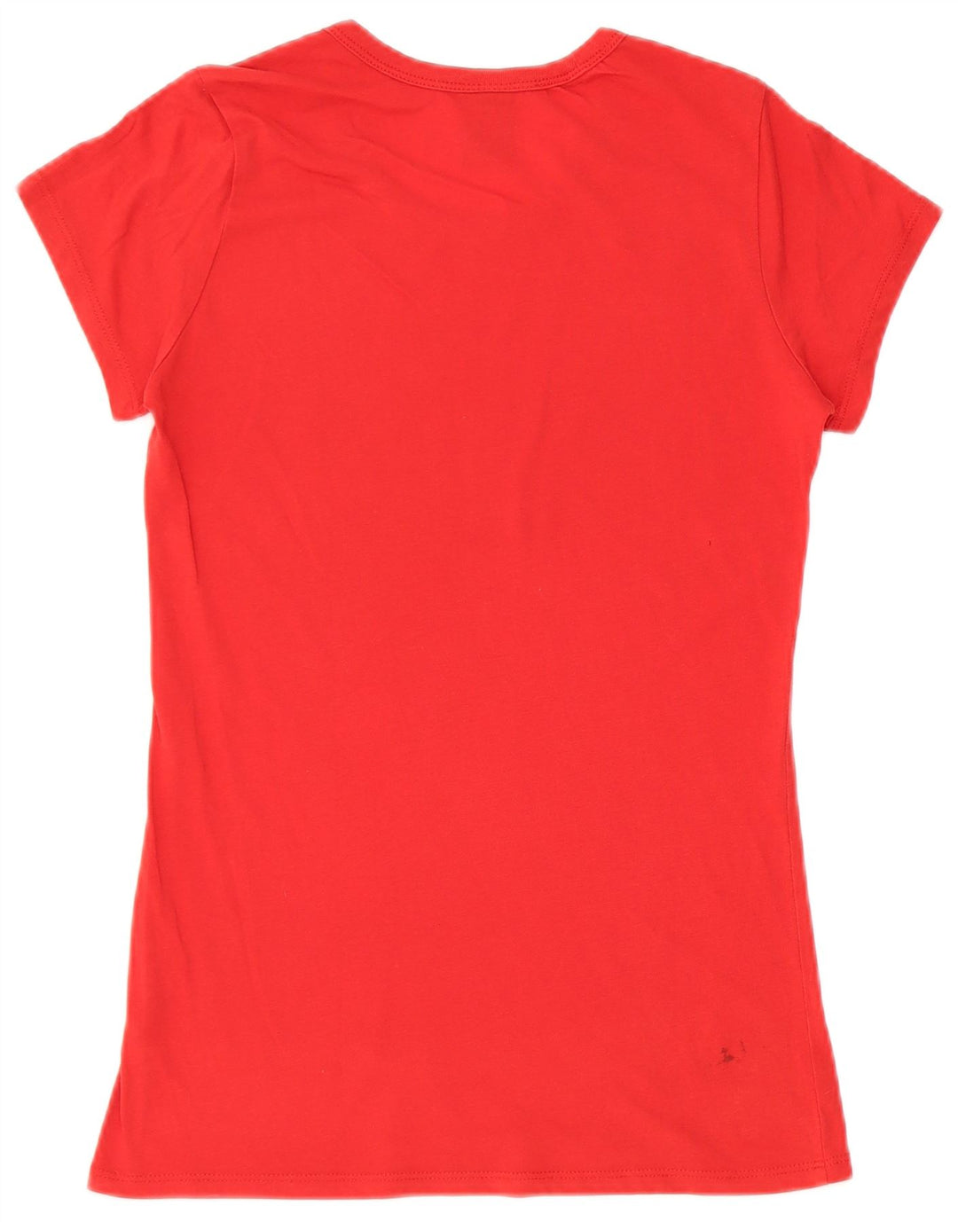 Camiseta feminina G-Star com estampa gráfica UK 10 pequena vermelha