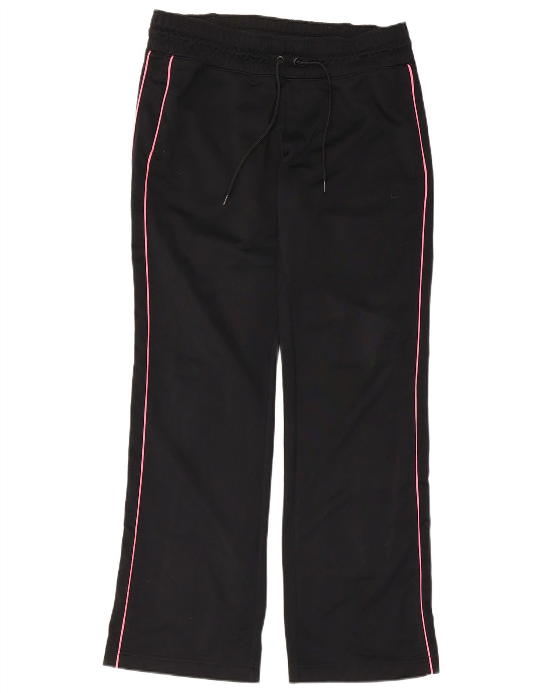 Calça de treino feminina Nike UK 14 poliéster preto médio
