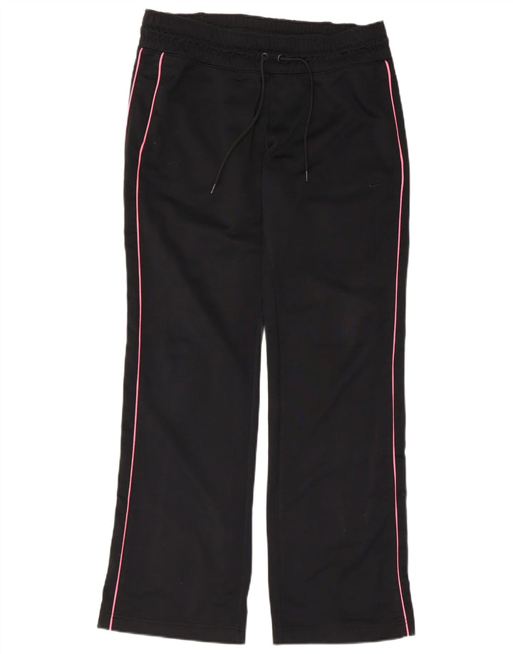 Calça de treino feminina Nike UK 14 poliéster preto médio