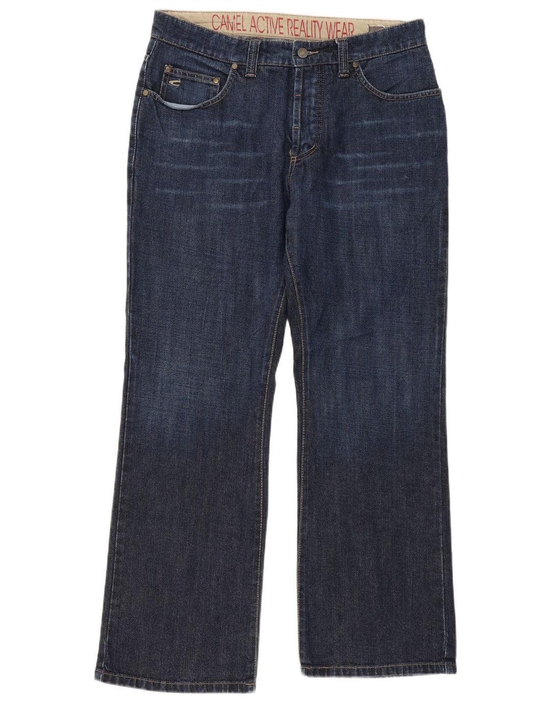 CAMEL ACTIVE Calça jeans reta masculina W34 L30 Azul