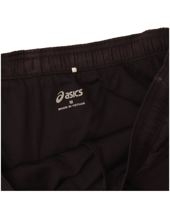Shorts esportivos masculinos Asics médio preto poliéster