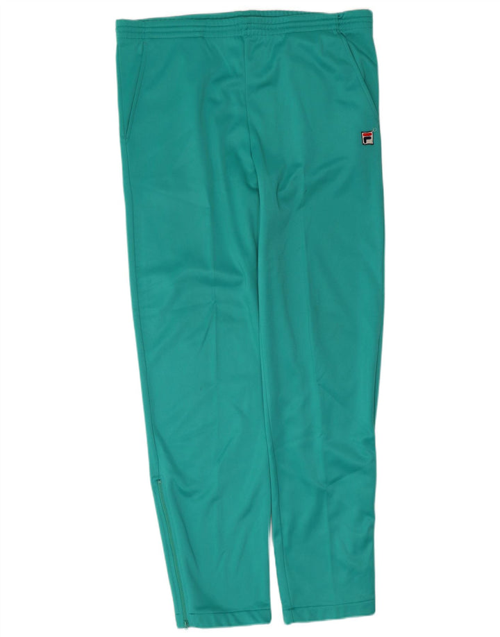 Fila Mens Calças de Treino Grande Poliéster Verde