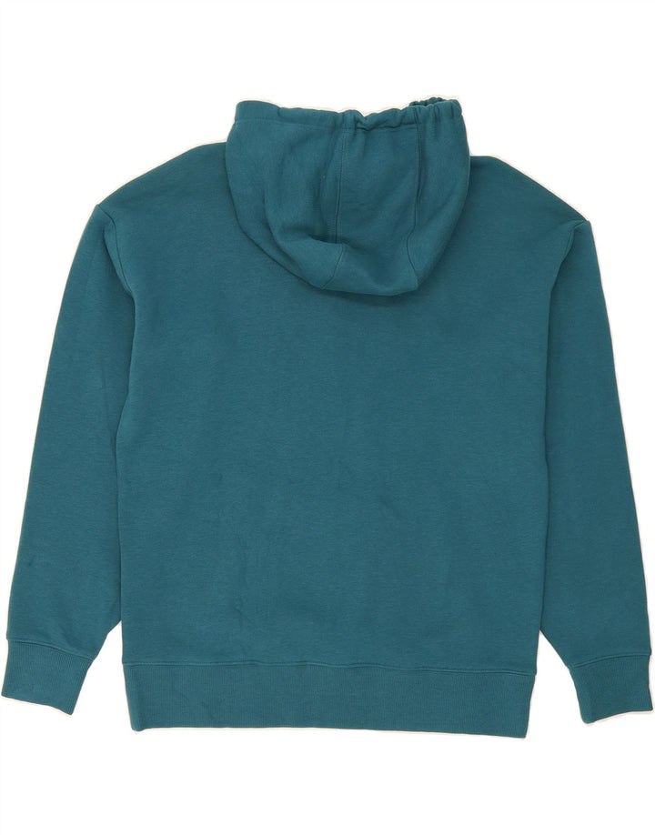 FILA Womens Hoodie Jumper UK 16 Large Blue Cotton Vintage Fila and Second-Hand Fila from Messina Hembry 