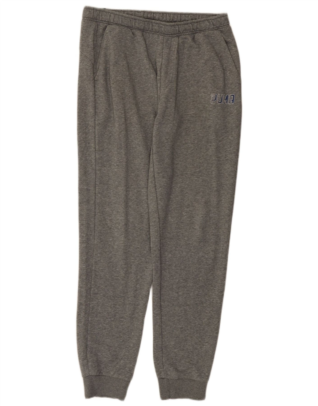 Calça de treino masculina Puma Joggers grande cinza manchado