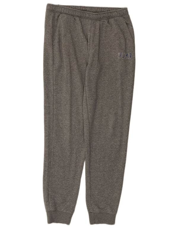 Calça de treino masculina Puma Joggers grande cinza manchado