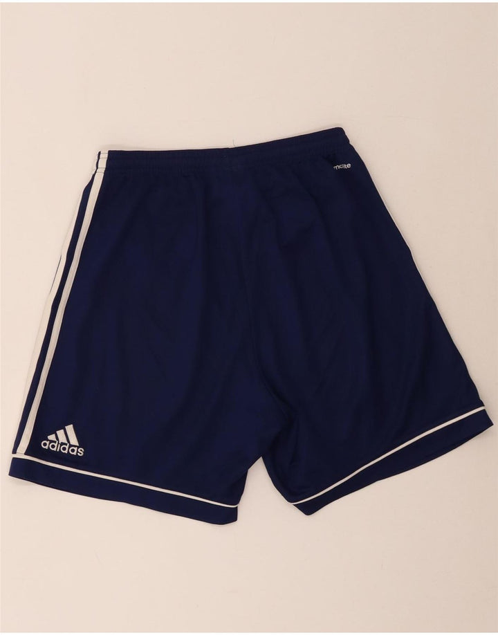 Shorts esportivos masculinos Nike Climalite pequenos poliéster azul marinho